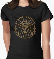 I Want To Leave Women's Fitted T-Shirt