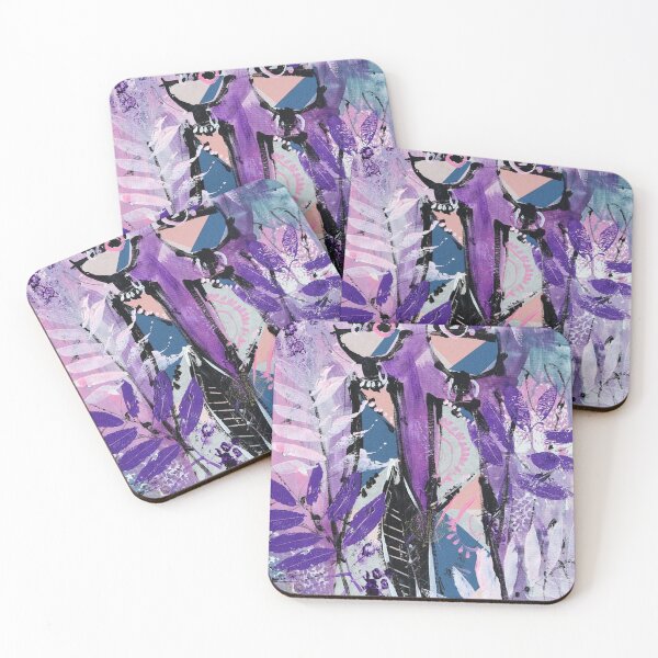 Item preview, African Tribal Women Pink Purple designed and sold by Artbyirina.