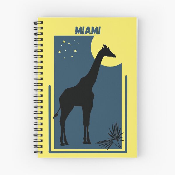 Item preview, Miami in Florida, United States - Zoo Destination Vintage Style Geometric Modern Poster designed and sold by Vintage-TM.