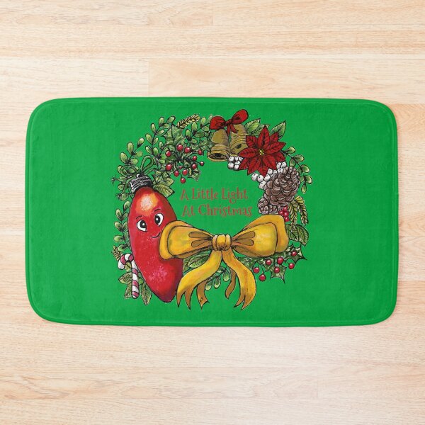 Item preview, 'A Little Light At Christmas' Wreath designed and sold by R.J. Furness.