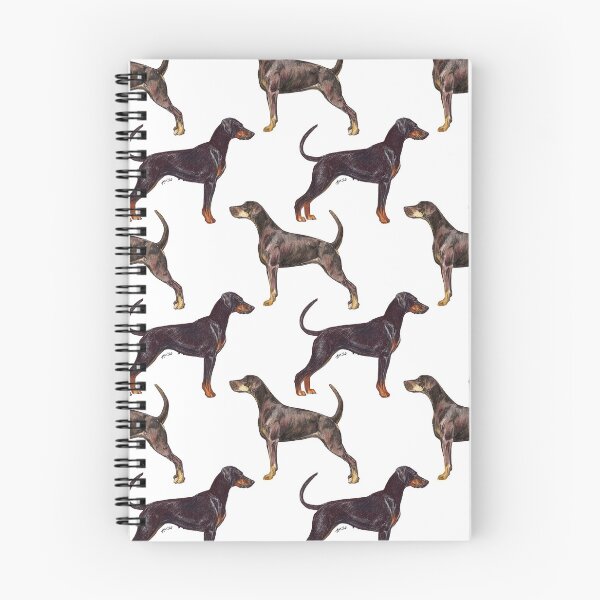 Item preview, White Cliffs of Dober  Dobermann Pinscher Dog Pattern designed and sold by Amber Westwood.
