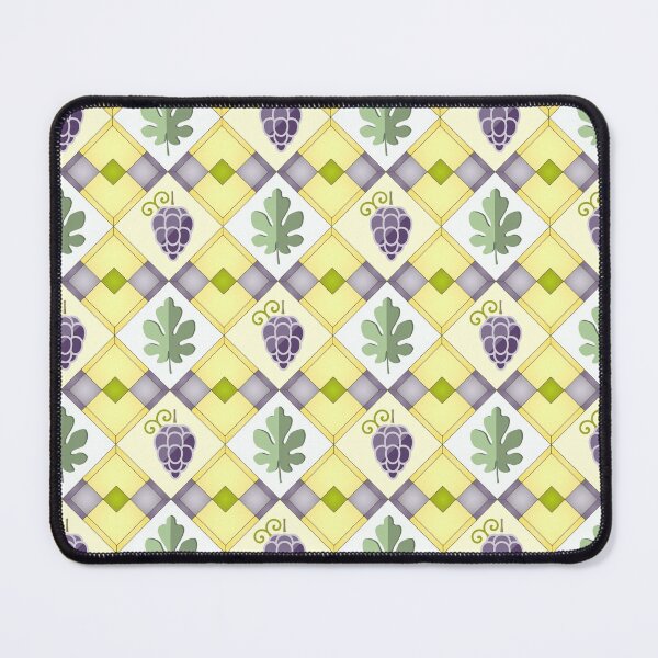 Item preview, Grapes and fig leaves pattern, colored designed and sold by ce-horvath.