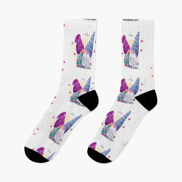 Item preview, Mistletoe kiss Christmas Gonks designed and sold by Artz-by-Karlene.