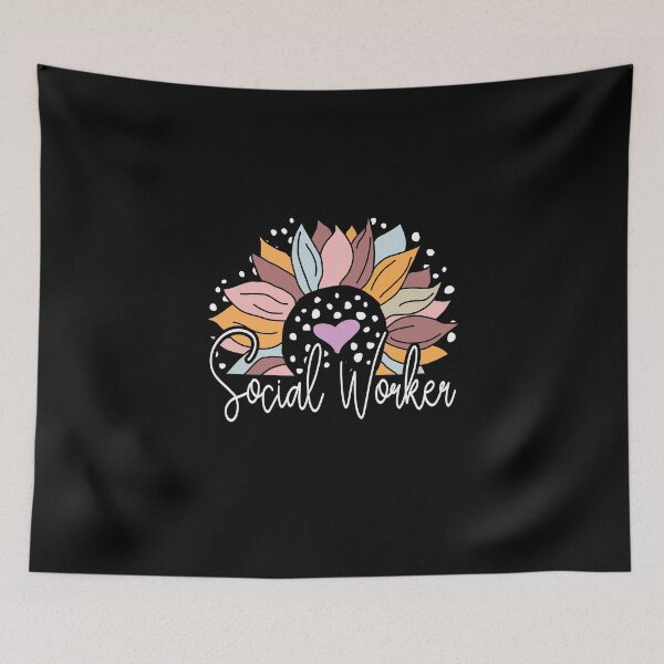 Item preview, Cute Sunflower Social Worker designed and sold by Ripper19.