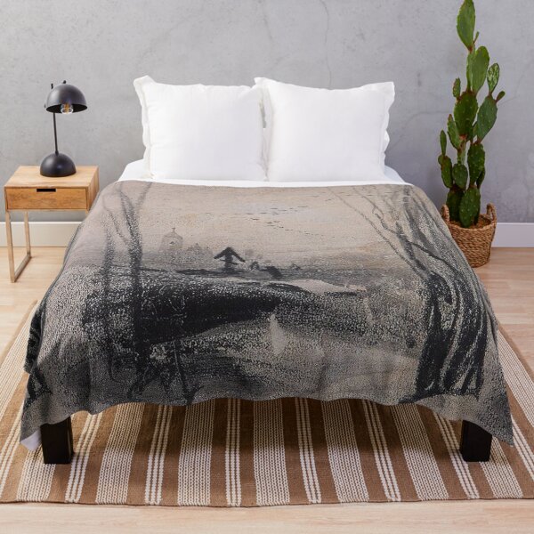 Item preview, At the Cemetery На кладбище - Alexei Kondratyevich Savrasov designed and sold by Vintage Designs +.