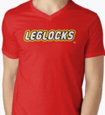 Leglocks BJJ Men's V-Neck T-Shirt