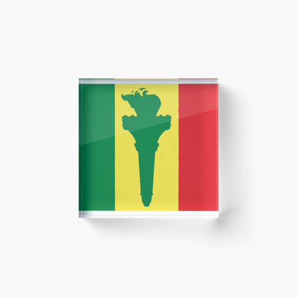 Item preview, pro-liberté drapeau Sénégal (Pro-Liberty Senegal Flag) designed and sold by JonathanR1994.