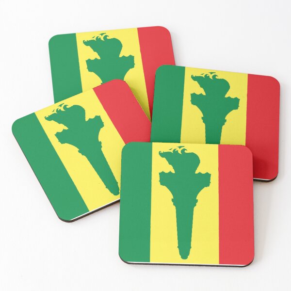 Item preview, pro-liberté drapeau Sénégal (Pro-Liberty Senegal Flag) designed and sold by JonathanR1994.