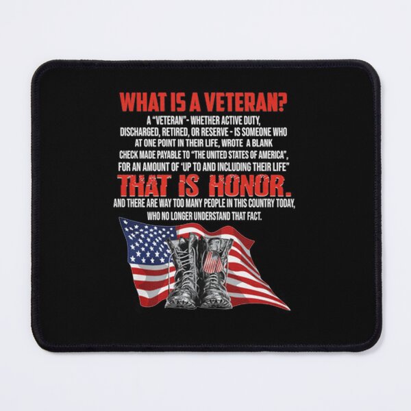 Item preview, What is a veteran a veteran whether active duty discharged retired or reserve is someone who at one point designed and sold by ArronsBooth.