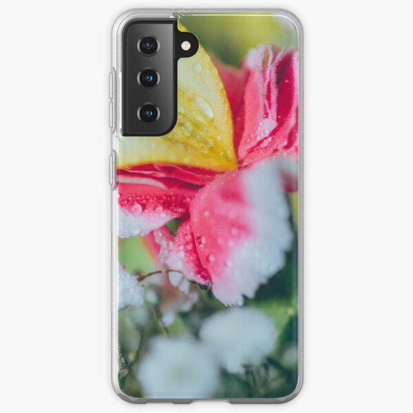 Rainy flowers Samsung Galaxy Soft Case