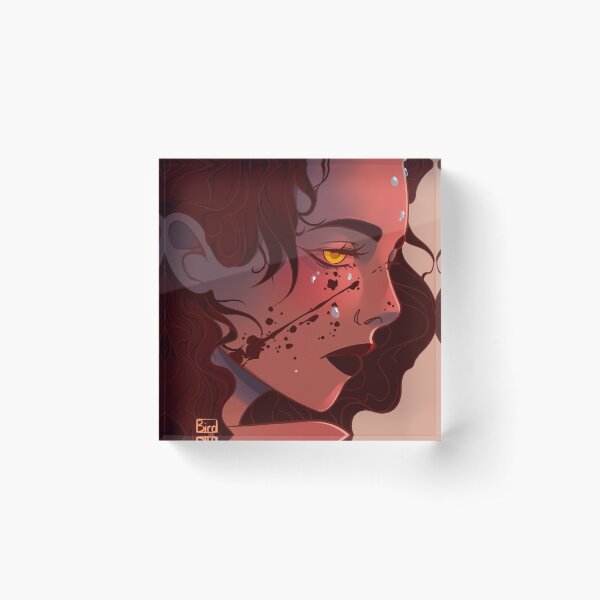 Haunted Bath Acrylic Block