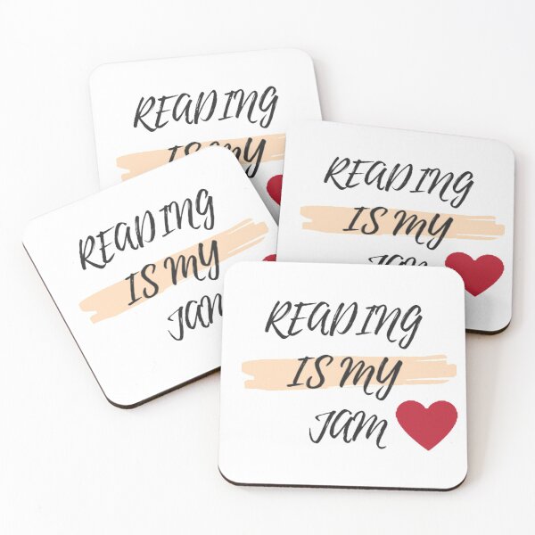 Item preview, Reading is my jam - Reading love designed and sold by Kinkalow.