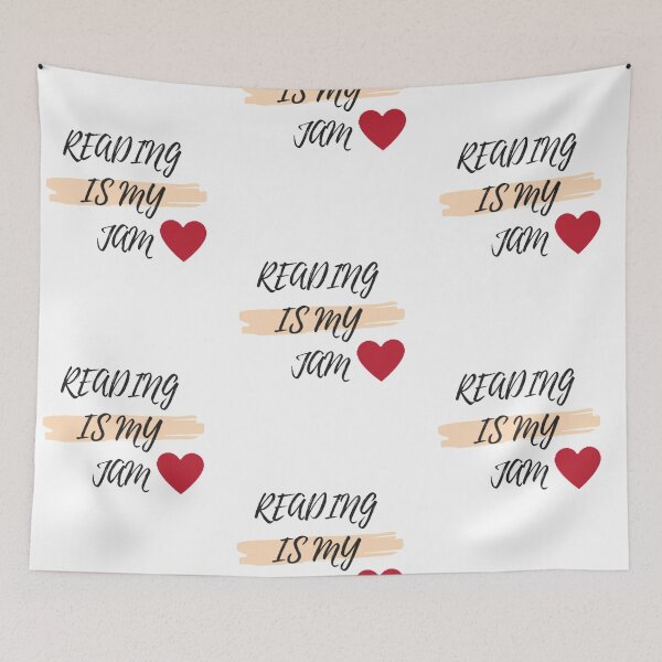 Item preview, Reading is my jam - Reading love designed and sold by Kinkalow.