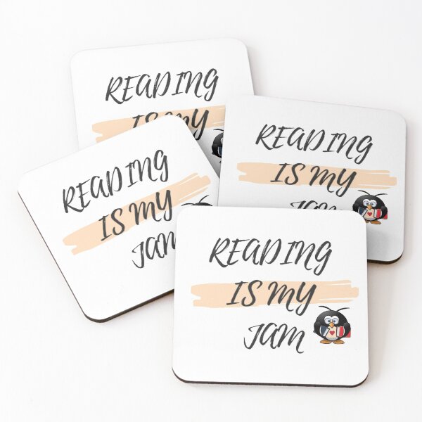 Item preview, Reading is my jam  designed and sold by Kinkalow.