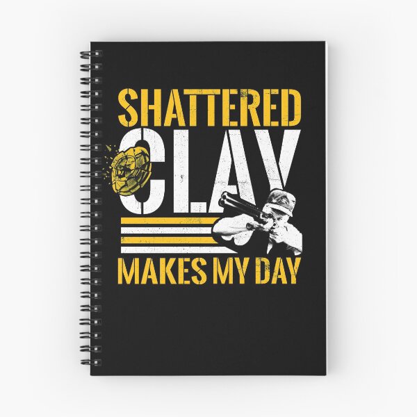 Item preview, Shattered Clay Makes My Day Pull Skeet Shooting Clay Pigeon Gear designed and sold by DynamicDesign.