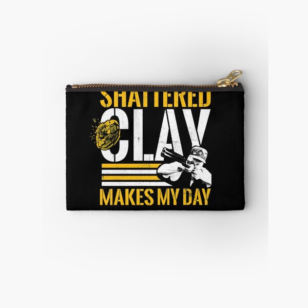 Item preview, Shattered Clay Makes My Day Pull Skeet Shooting Clay Pigeon Gear designed and sold by DynamicDesign.