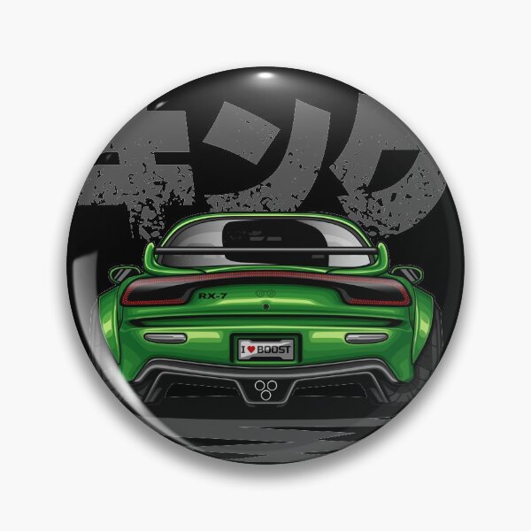 Item preview, RX7 Wide Body (Light Green) designed and sold by JioojiProject.