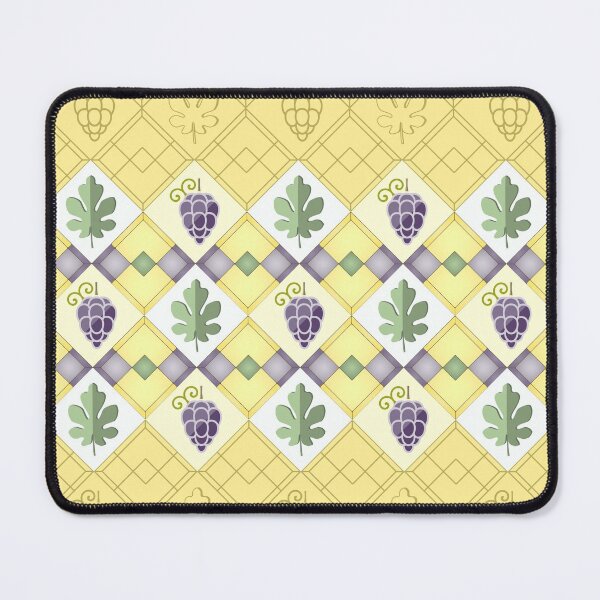 Item preview, Grapes and fig leaves pattern, colored, classic designed and sold by ce-horvath.