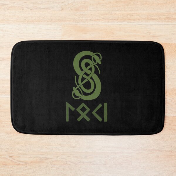 Item preview, Loki Norse mythology snake symbol  designed and sold by JessCarrsArt.