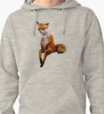 Stoned fox the Taxidermy Fox Meme Pullover Hoodie