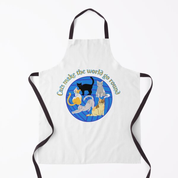 Item preview, Cats Make The World Go Round - Love Catually designed and sold by Digitalme Designs.
