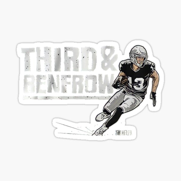 Josh Jacobs fantasy football sticker Poster for Sale by eNVy Co