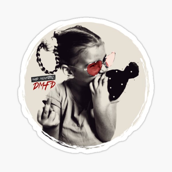 Mad Monsterz - Middle finger Sticker