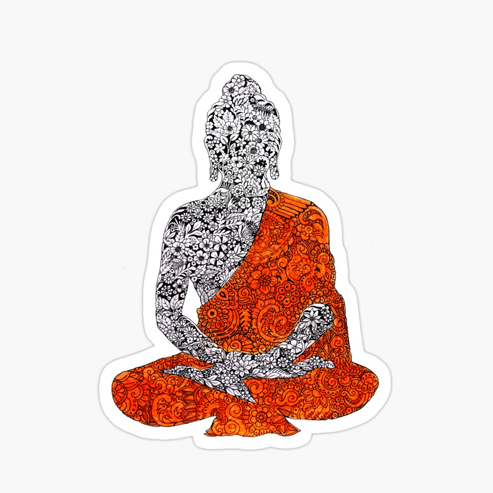 Doodles and Drawing , Gautama Buddha illustration transparent background  PNG clipart | HiClipart