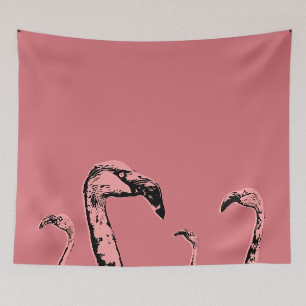 Item preview, Flamingos are watching you designed and sold by AnthonyZed.