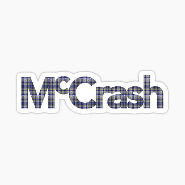 McCrash Sticker