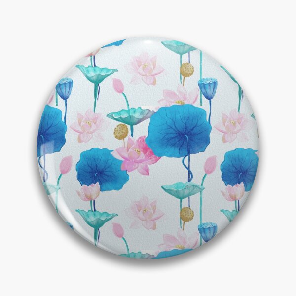 Item preview, Lotus watercolor pattern designed and sold by Dobrix.