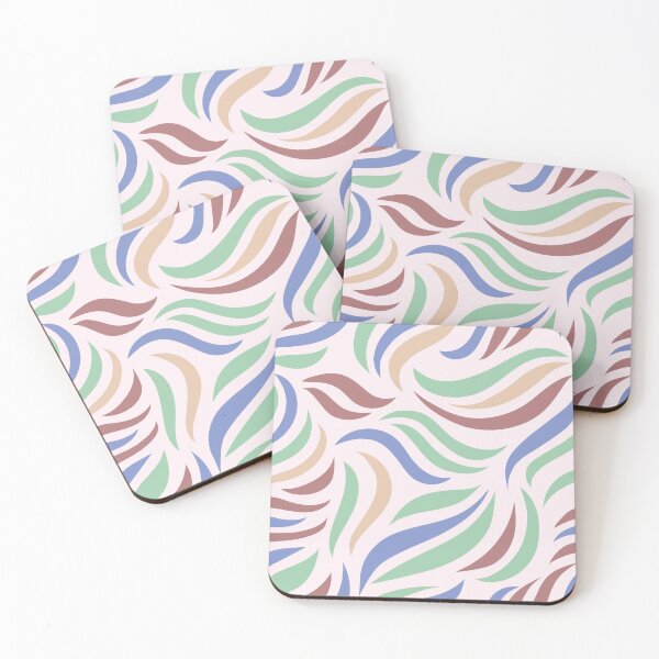 Item preview, Ice Cream Swirl Repeating Pattern Blue Mermaid  designed and sold by NamColors.