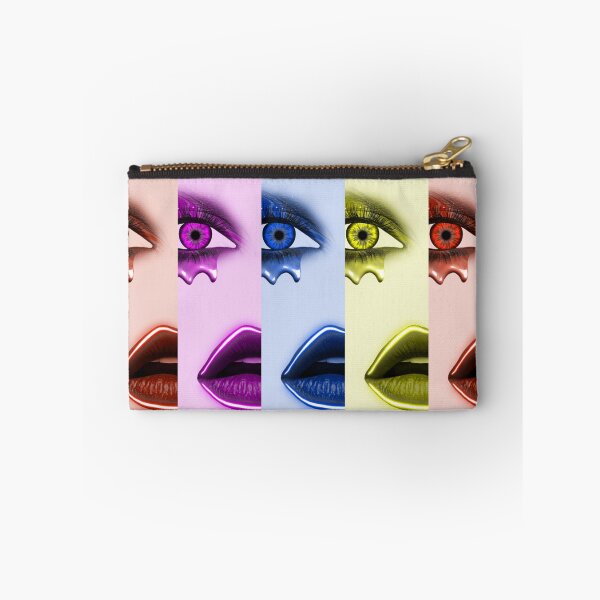 Item preview, Popart, half of a womans face designed and sold by FACELESS MONKEY.