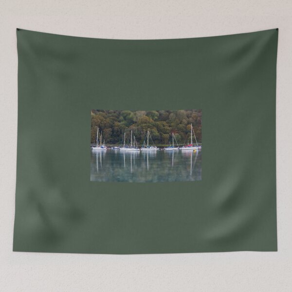 Item preview, Boats on the River Dart designed and sold by Carolyn Eaton.