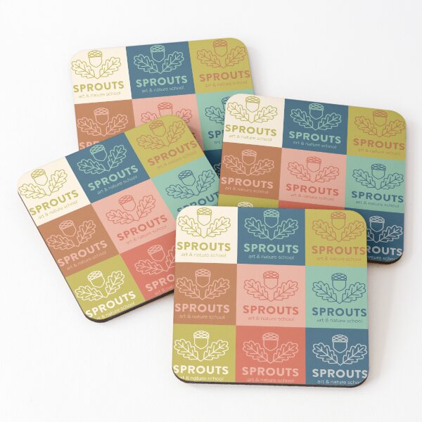 Item preview, Sprouts Logo: Multi Stamp designed and sold by sproutsschool.