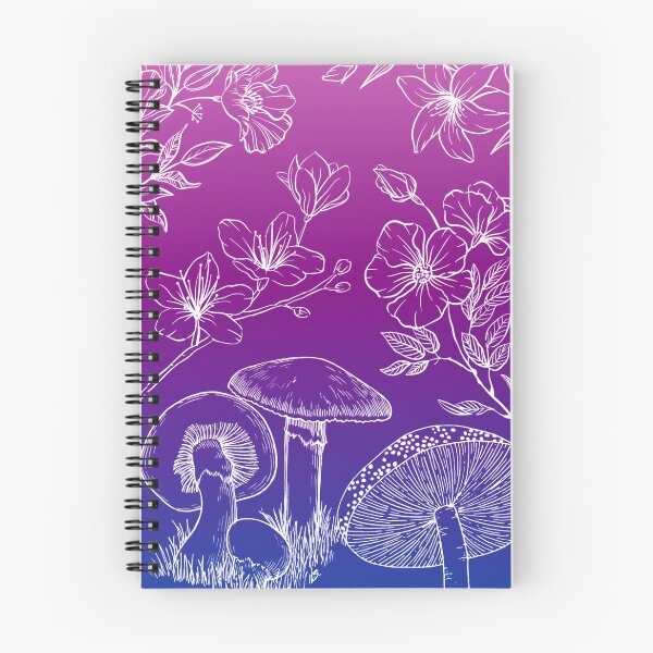 Item preview, Flores y hongos del orgullo bisexual designed and sold by izzychar.