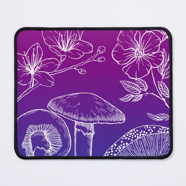 Item preview, Flores y hongos del orgullo bisexual designed and sold by izzychar.