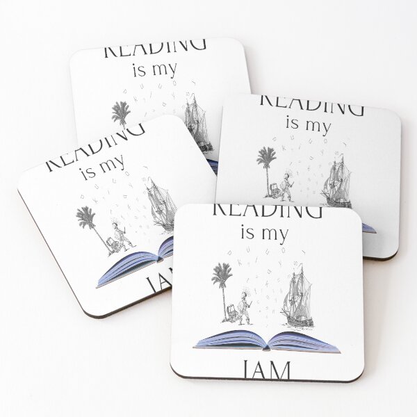 Item preview, Reading is my jam - treasure in books designed and sold by Kinkalow.