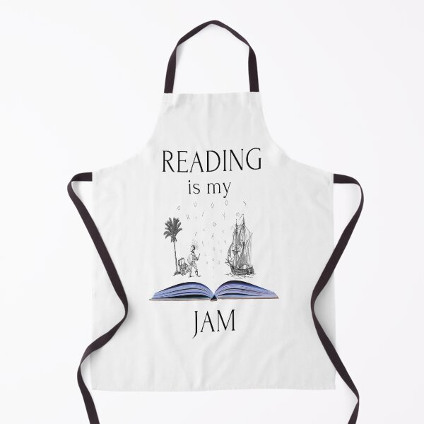 Item preview, Reading is my jam - treasure in books designed and sold by Kinkalow.