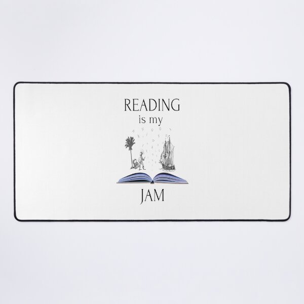 Item preview, Reading is my jam - treasure in books designed and sold by Kinkalow.