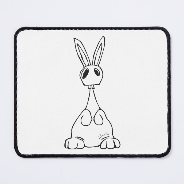 Item preview, Odd Bunny White designed and sold by 4EverOdd.