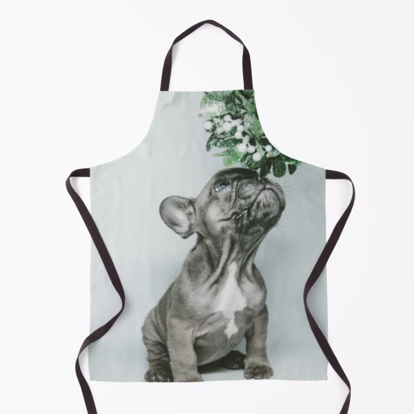 Item preview, Cute Dog Under The Mistletoe For Christmas designed and sold by Teepocalypse.