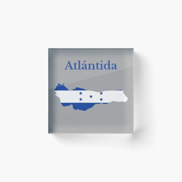 Item preview, Atlantida Department Map Design, Honduras.  designed and sold by marosharaf.