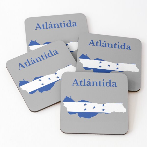 Item preview, Atlantida Department Map Design, Honduras.  designed and sold by marosharaf.