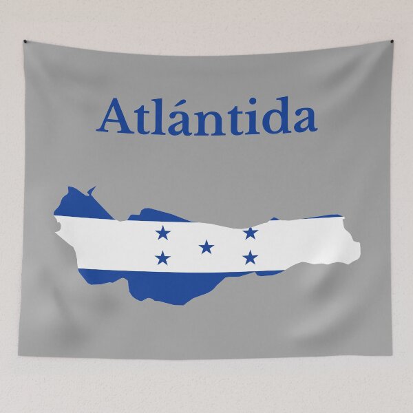 Item preview, Atlantida Department Map Design, Honduras.  designed and sold by marosharaf.