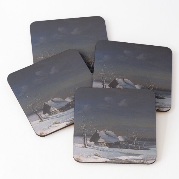 Item preview,  Winter Landscape - Alexei Kondratyevich Savrasov designed and sold by Vintage Designs +.