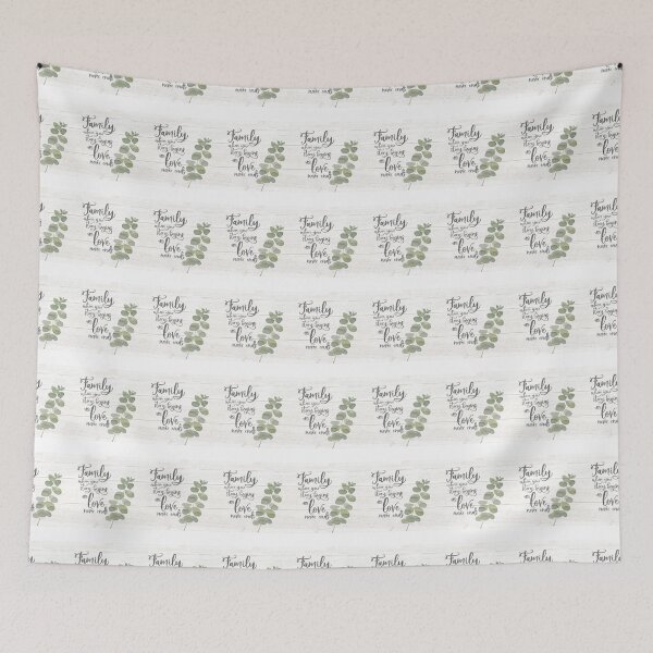 Item preview, Natural Inspiration Family Square   designed and sold by LemonMuMu.