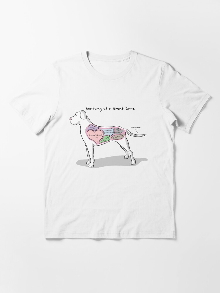 Anatomy of a Great Dane Essential T Shirt