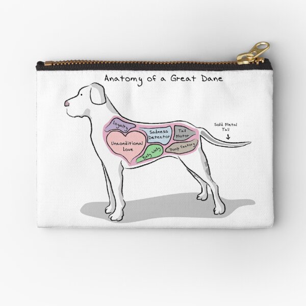 Great Dane Doggy Poop Zipper Bags for Doggy Walks (incl full roll  biodegradable disposable bags) - Missy Me