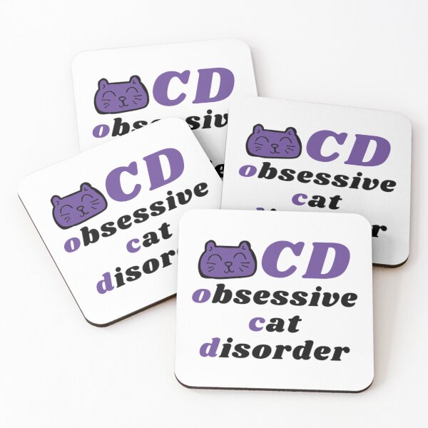 Item preview, Obsessive Cat Disorder   designed and sold by LemonMuMu.